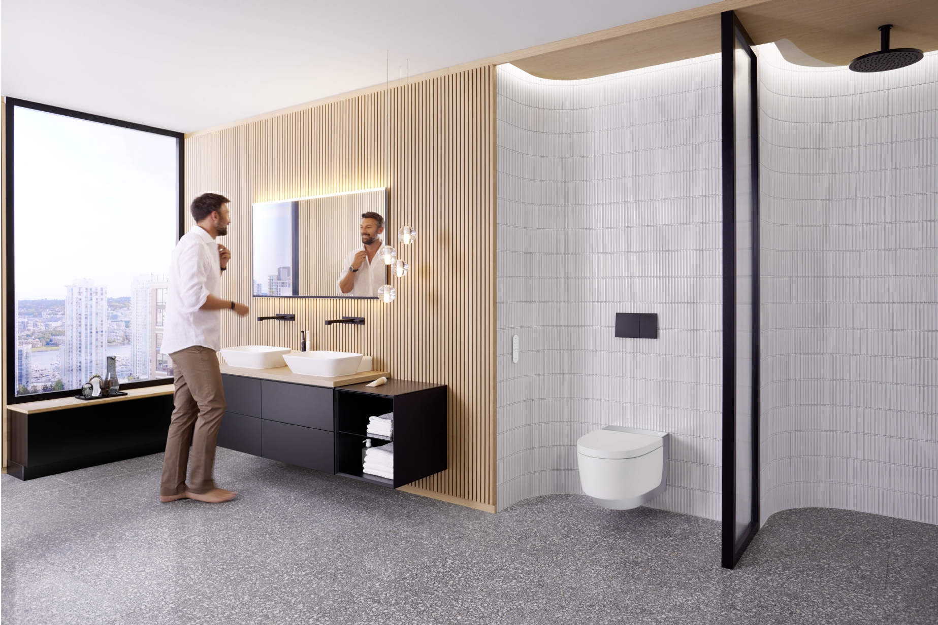 2023_Geberit AquaClean Mera chrome with remote control_ONE_with model_1_WEB